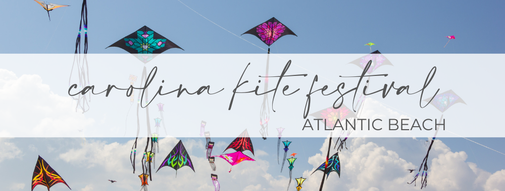 Carolina Kit Festival Kites in the sky